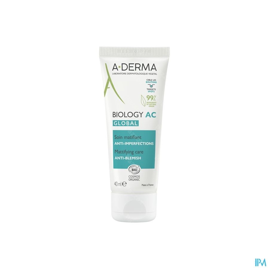 A-Derma Biology Global Soin Imperfections 40ml