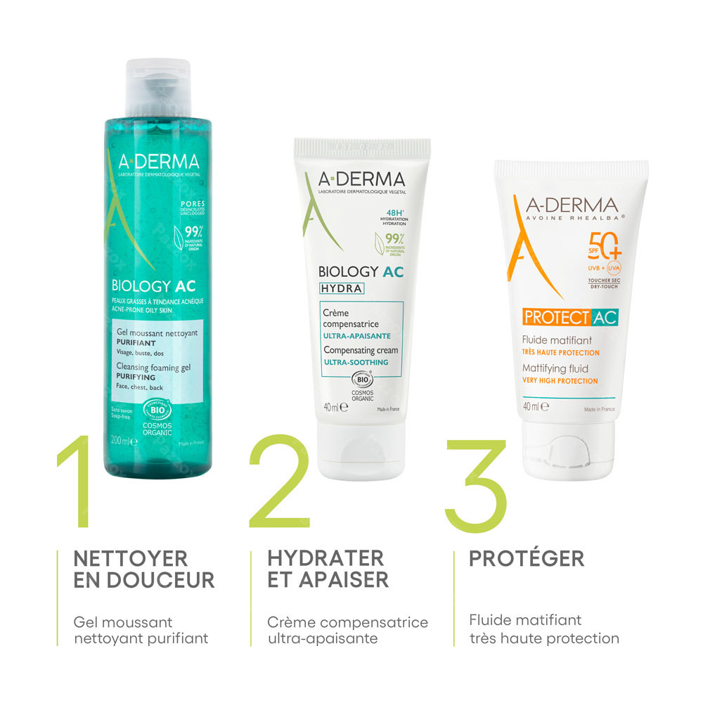 A-Derma Biology Ac Hydra Crème Compensatrice 40ml