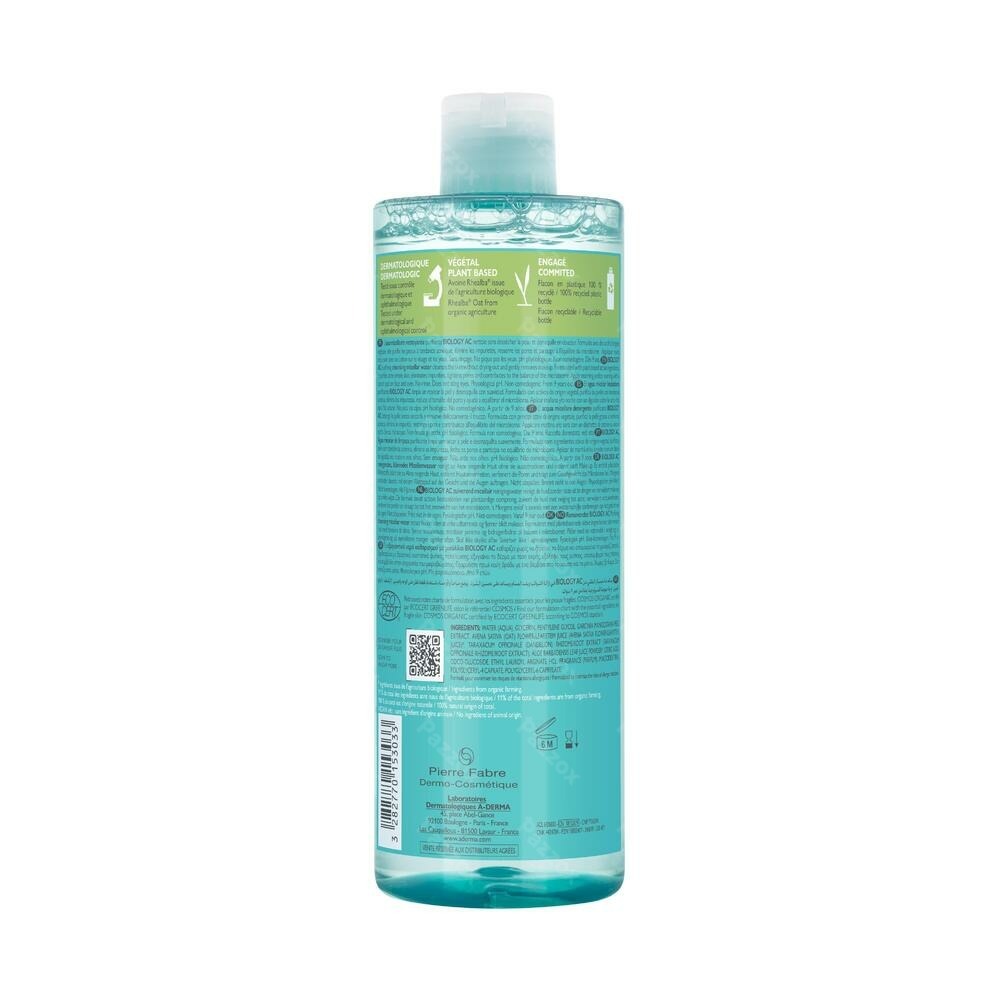 A-Derma Biology Ac Eau Micellaire Purifiante 400ml