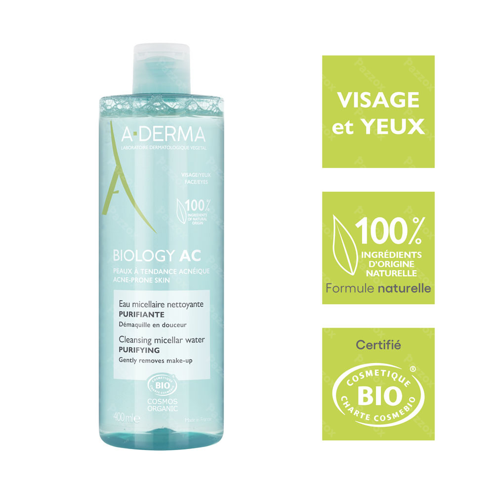 A-Derma Biology Ac Eau Micellaire Purifiante 400ml