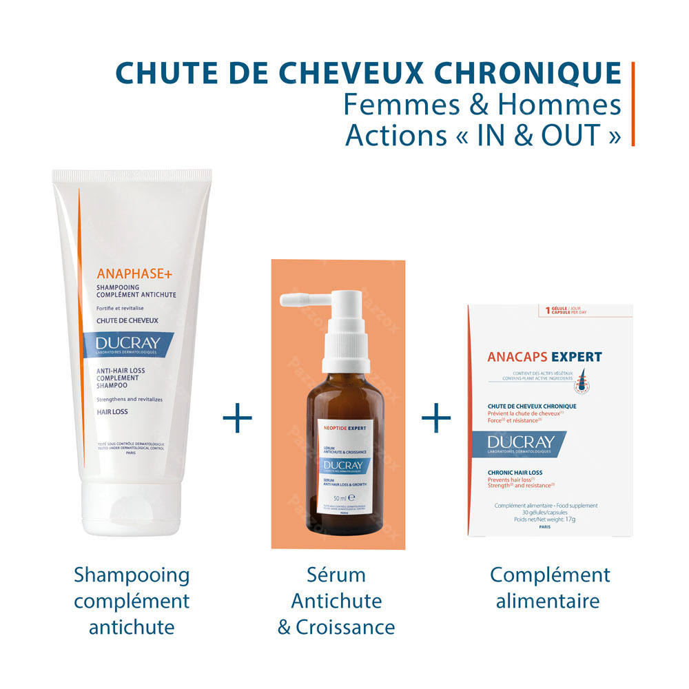 Ducray Anacaps Expert Chute De Cheveux Chronique 90 Gélules