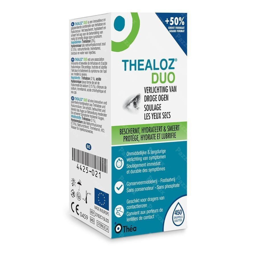 Thealoz Duo Gouttes Oculaires 15ml