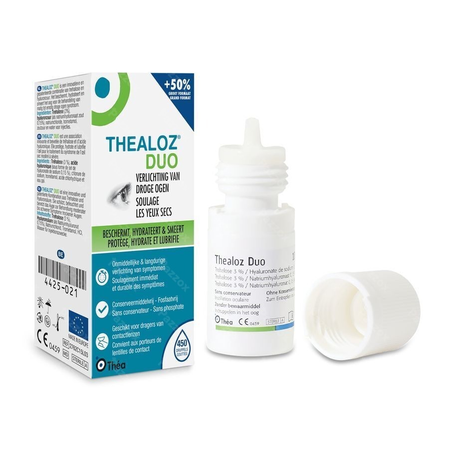 Thealoz Duo Gouttes Oculaires 15ml