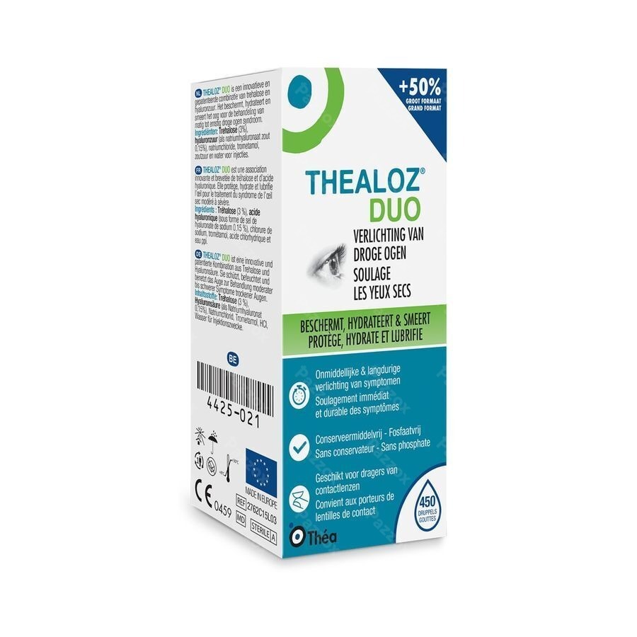 Thealoz Duo Gouttes Oculaires 15ml