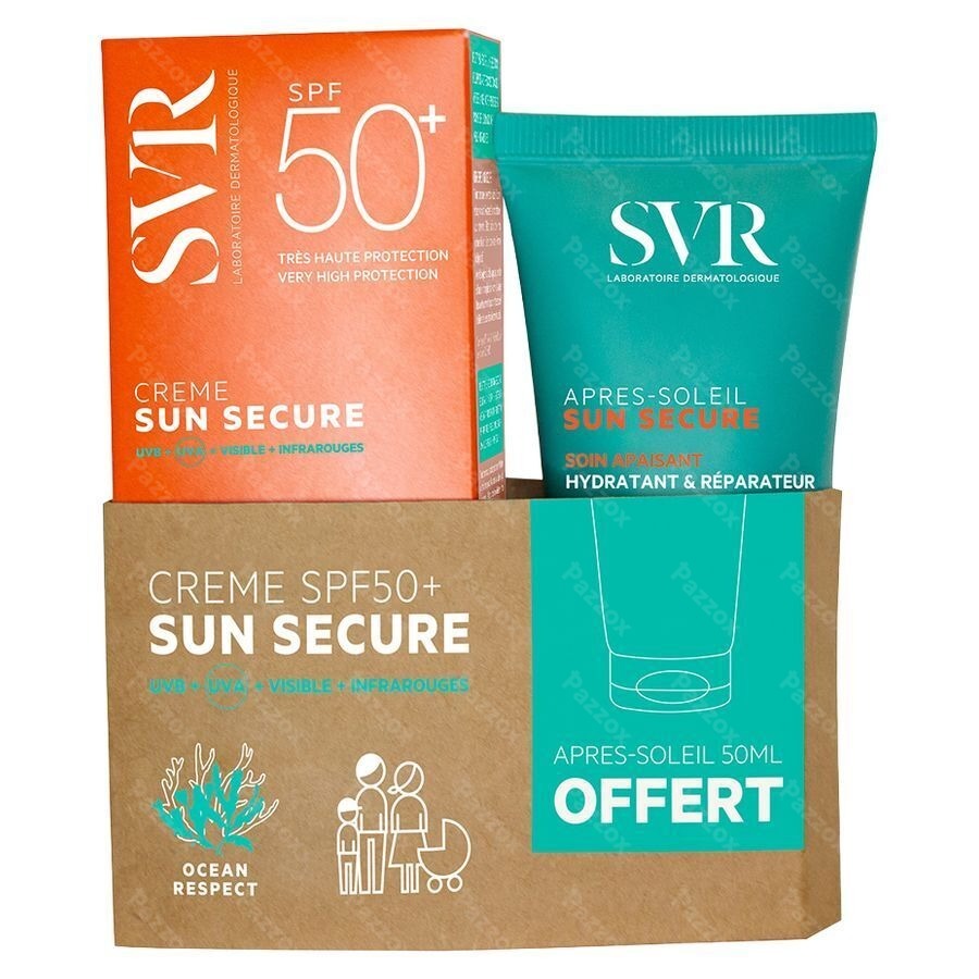 Svr Sleeve Sun Secure Cr Spf50+ +a/sol 50ml Grat