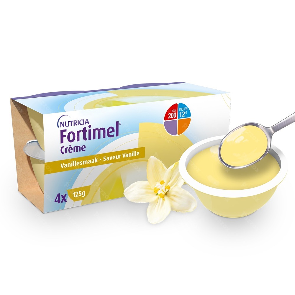 Fortimel Creme Vanille 4x125g