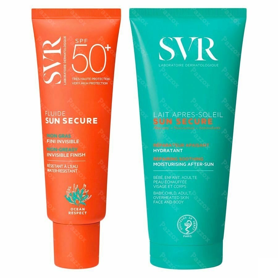 SVR Sleeve Sun Secure Fluide SPF50+Aftersun 50ml Gratuit