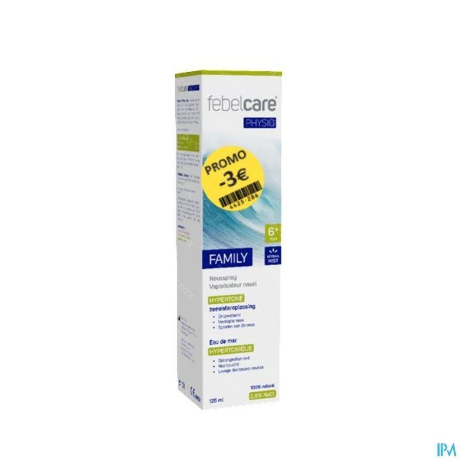 Febelcare Physio Spray Hyper Fam. 125ml Promo -3€