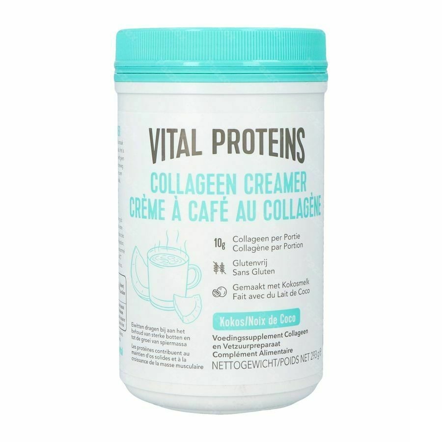 Vital Proteins Crème à Café au Collagène Noix de coco 293g