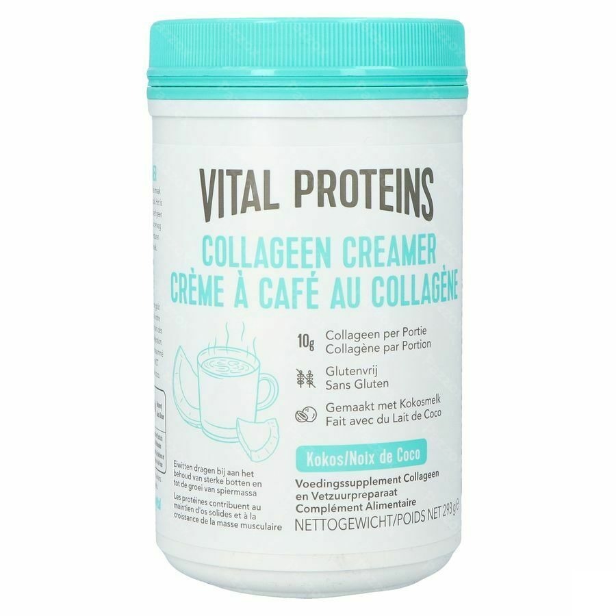 Vital Proteins Crème à Café au Collagène Noix de coco 293g