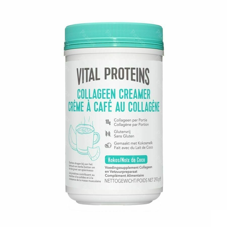 Vital Proteins Crème à Café au Collagène Noix de coco 293g