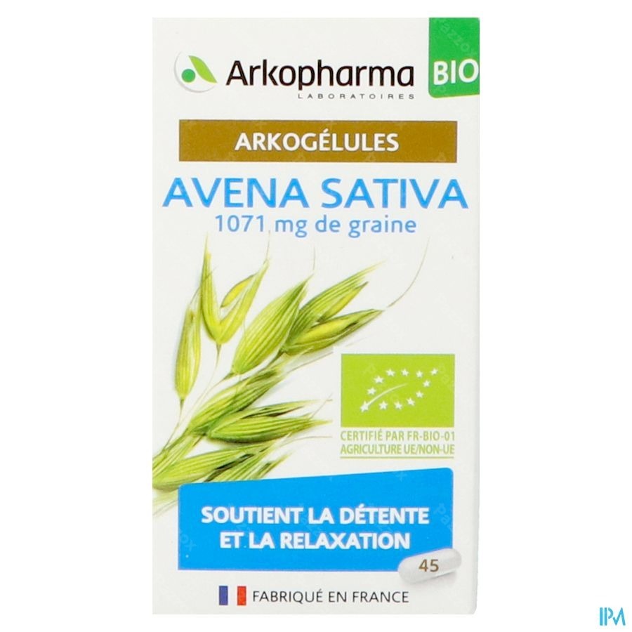 Arkogelules Avena Sativa Bio Caps 45