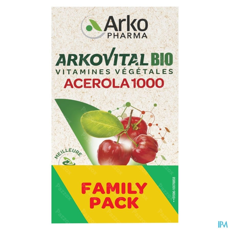 Arkovital Acerola 1000 Bio Duopack Comp 2x30