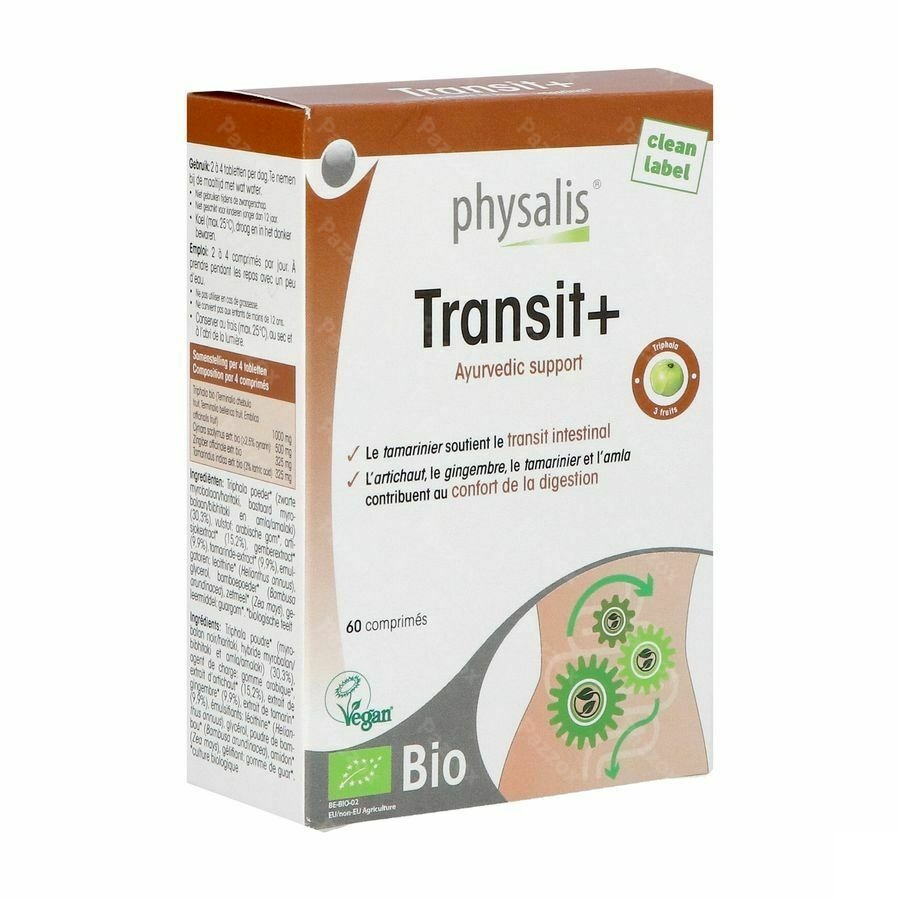 Physalis Transit+ Bio Comp 60 Blister
