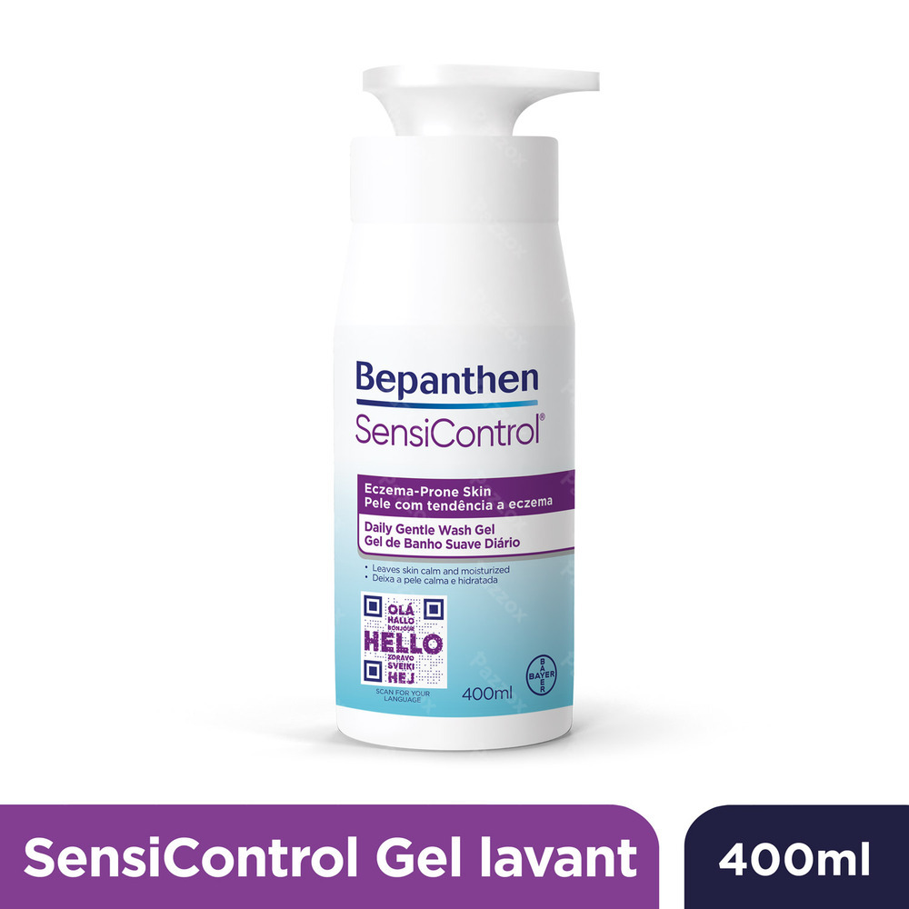 Bepanthen SensiControl Gel Lavant Quotidien 400ml