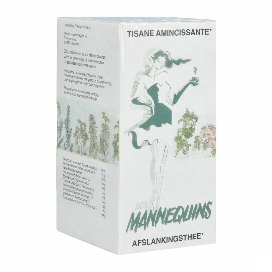Mannequin Tisane Amincissante 20x2g