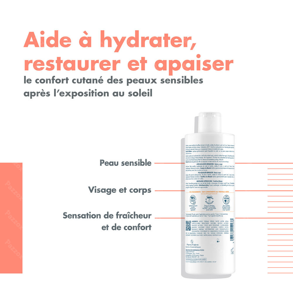 Avene Apres Soleil Lait Reparateur 400ml