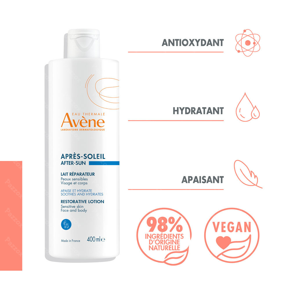 Avene Apres Soleil Lait Reparateur 400ml