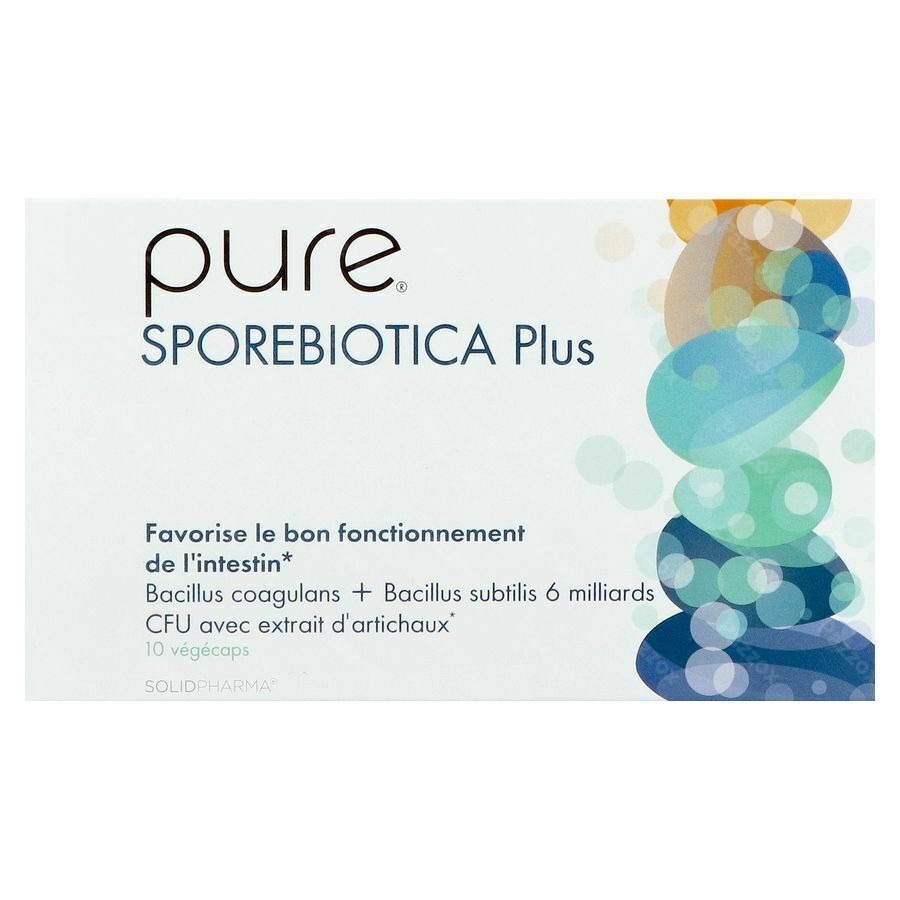 Pure Sporebiotica+ V-caps 10 Est Remplace 4615654