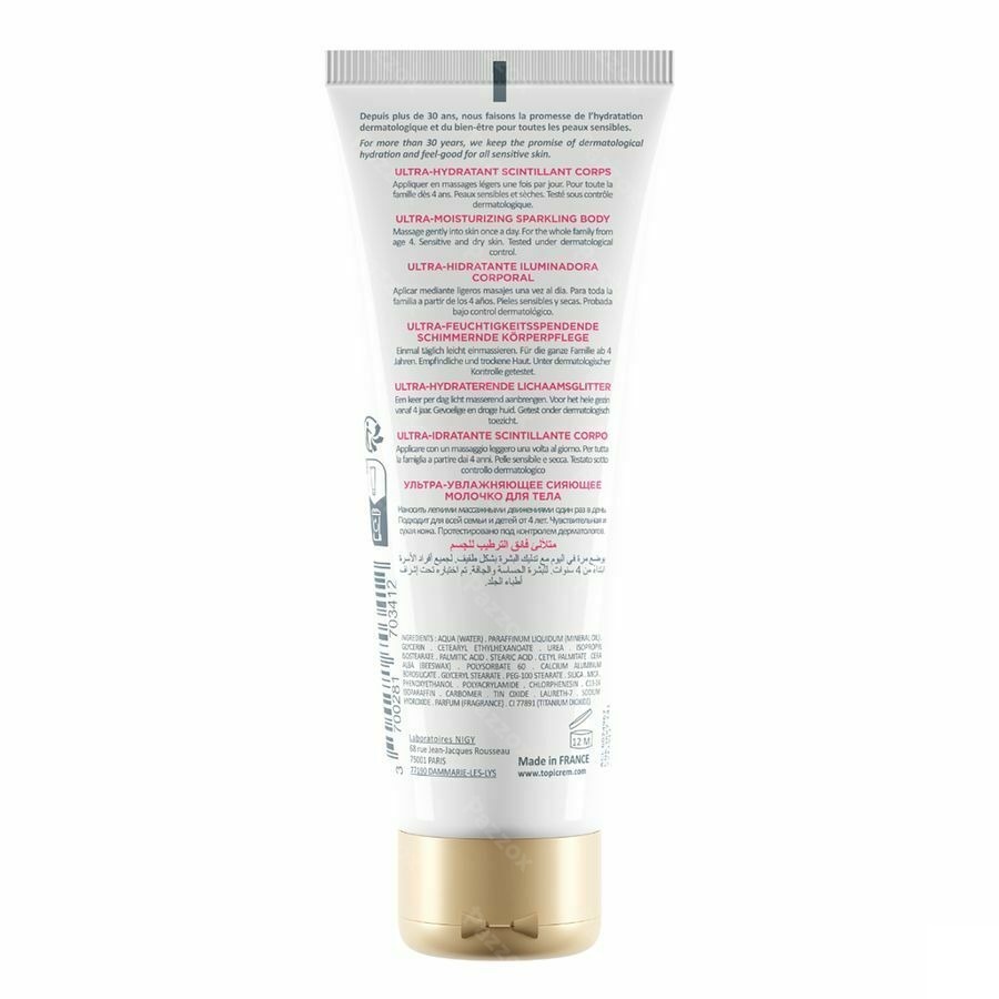 Topicrem Lait Corps Ultra-Hydratant 200ml