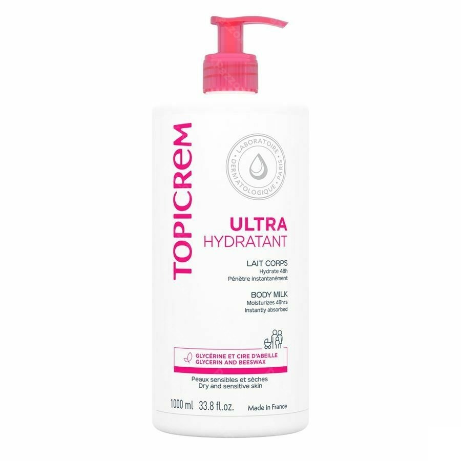 Topicrem Um Lait Corps Hydratant 1000ml