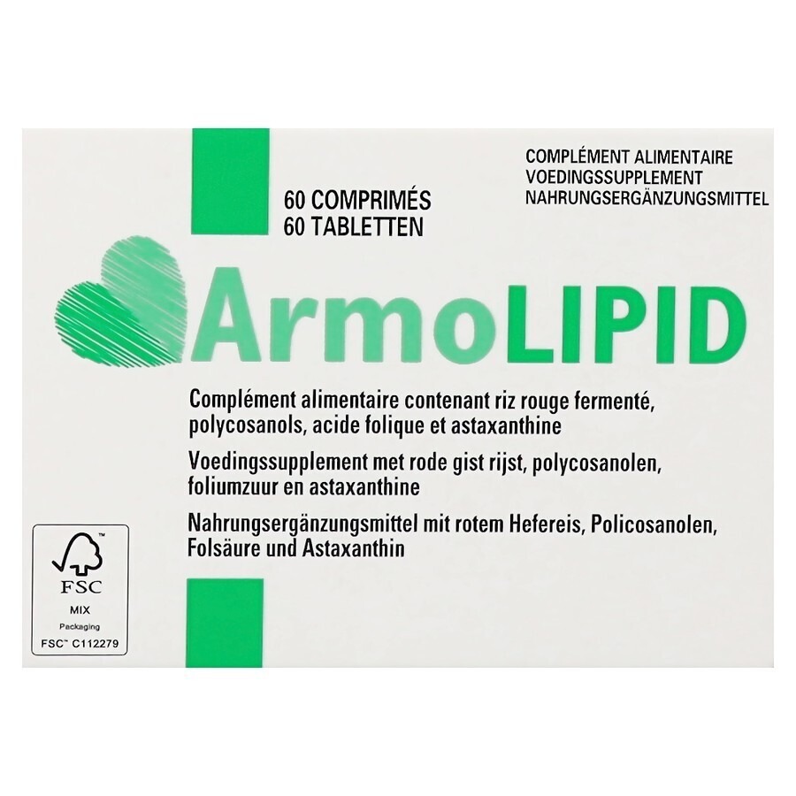 Armolipid 60 Comprimées