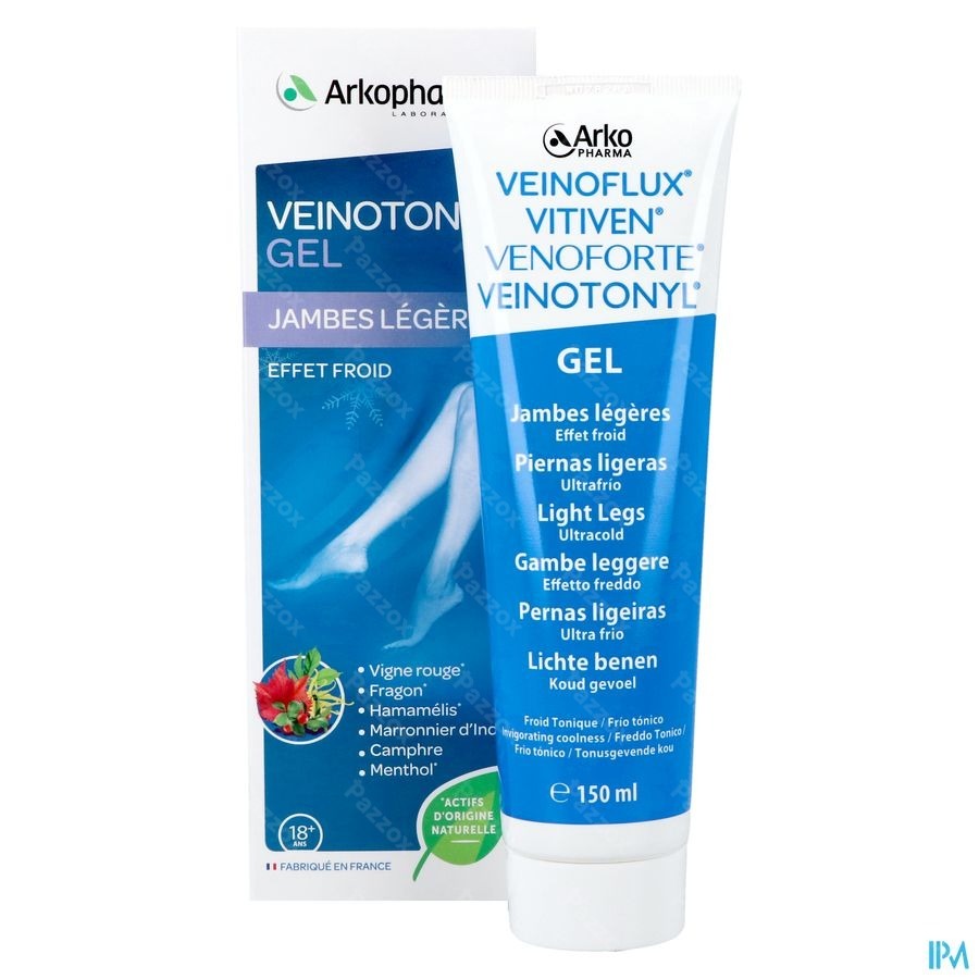 Arkopharma Gel Jambes Legères Effet Froid 150ml