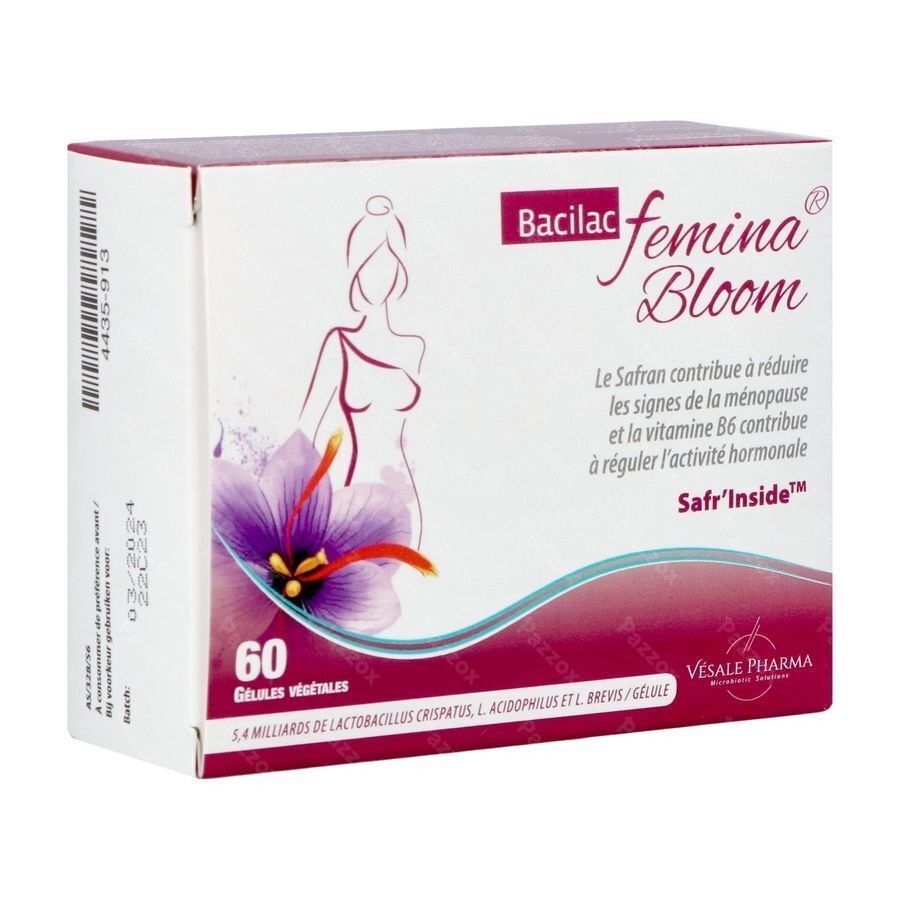 Bacilac Femina Bloom Caps 60
