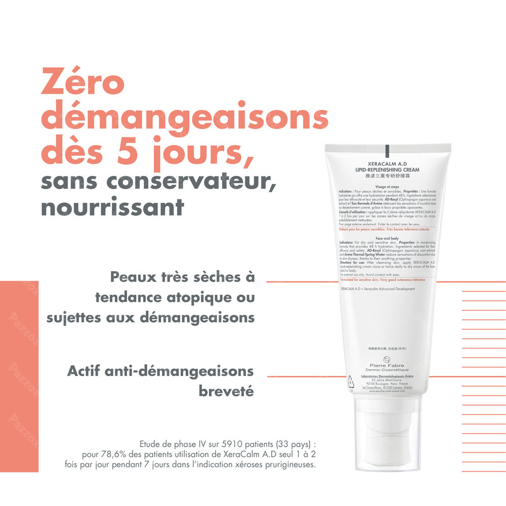 Avène XeraCalm A.D. Crème Relipidante 200ml