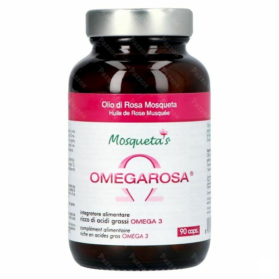 Mosquetas Omegarosa Huile Rose Musquee Fl Caps 90