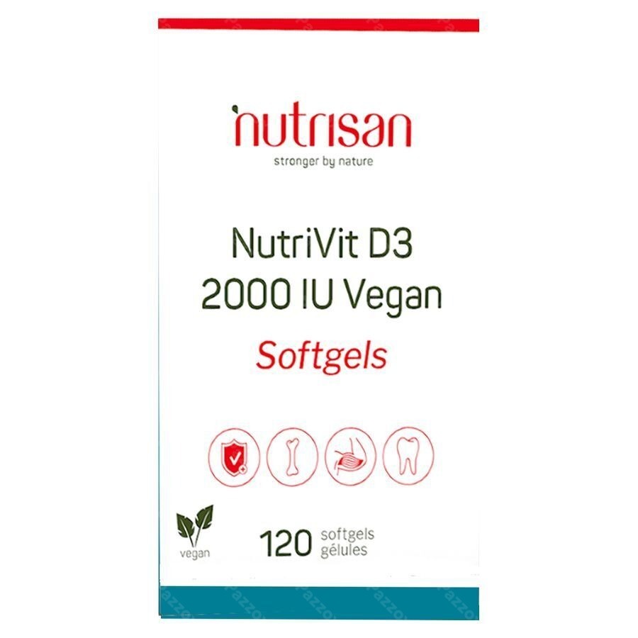 Nutrivit D3 2000 Iu Vegan Caps 120 Nutrisan