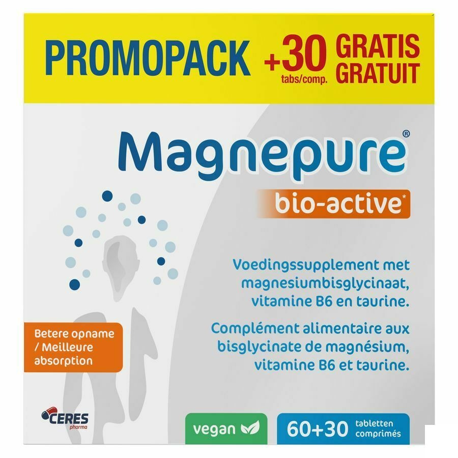 BioActive Magnepure Promopack 60+30 Gratuit
