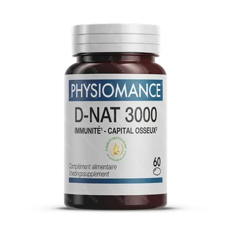 Physiomance D-nat 3000 IU 60 Gélules