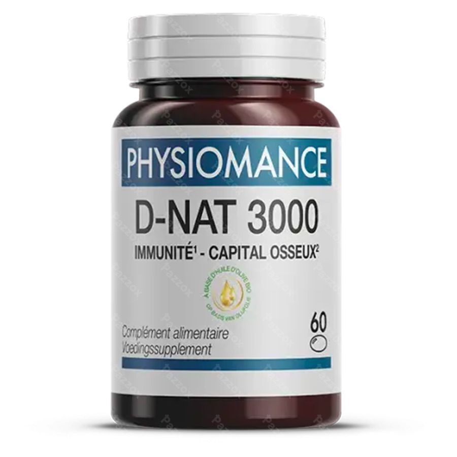 Physiomance D-nat 3000 IU 60 Gélules
