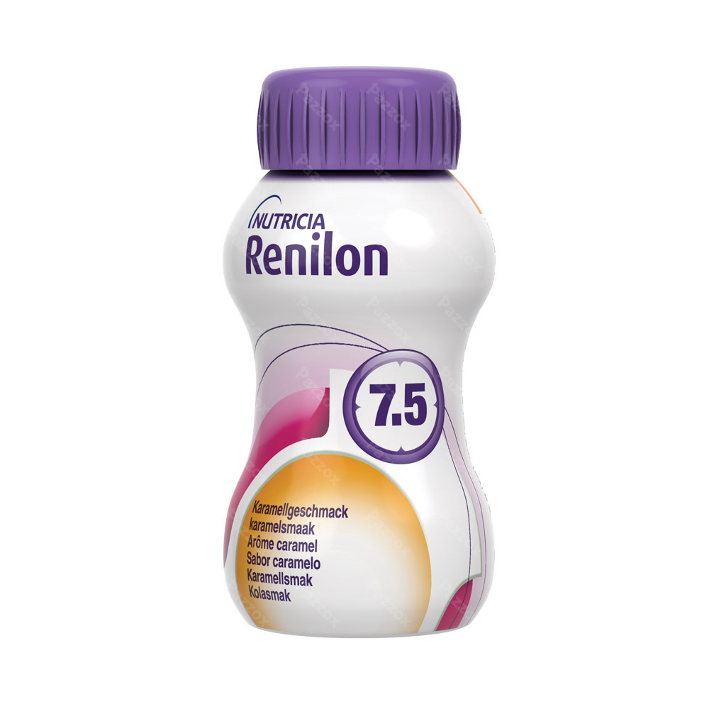 Renilon 7.5 Caramel Bouteille 4x125ml 177026 Nf