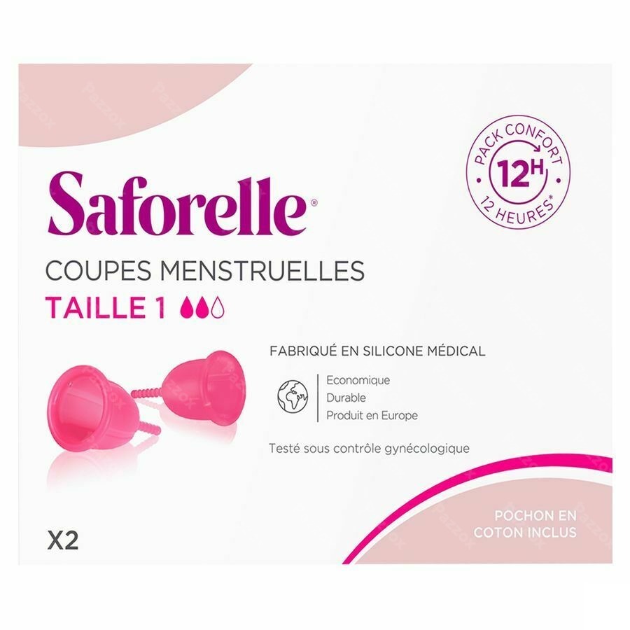 Saforelle Cup Protect Coupe Menstruelle T1 Nouveau