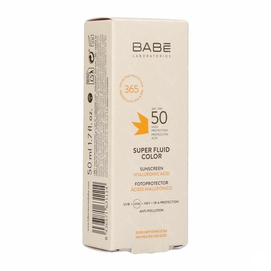 BabÉ Sun Color Superfluid Sunscreen Ip50 50ml