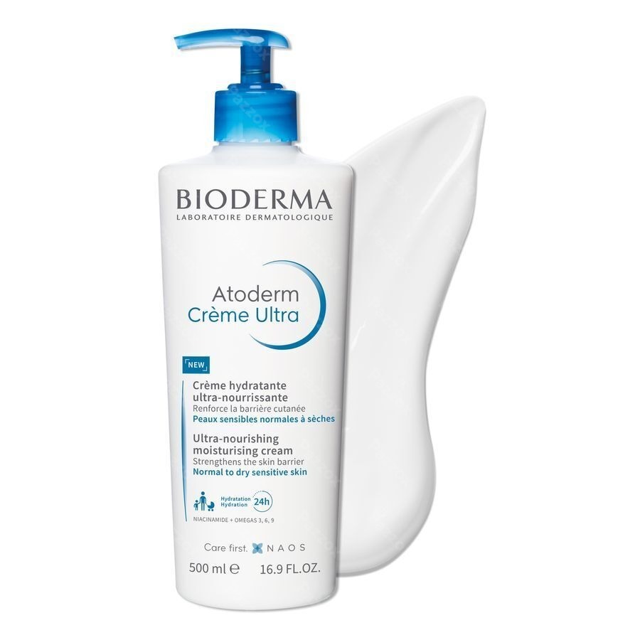 Bioderma Atoderm Crème Hydratante Ultra Nourissante 500ml