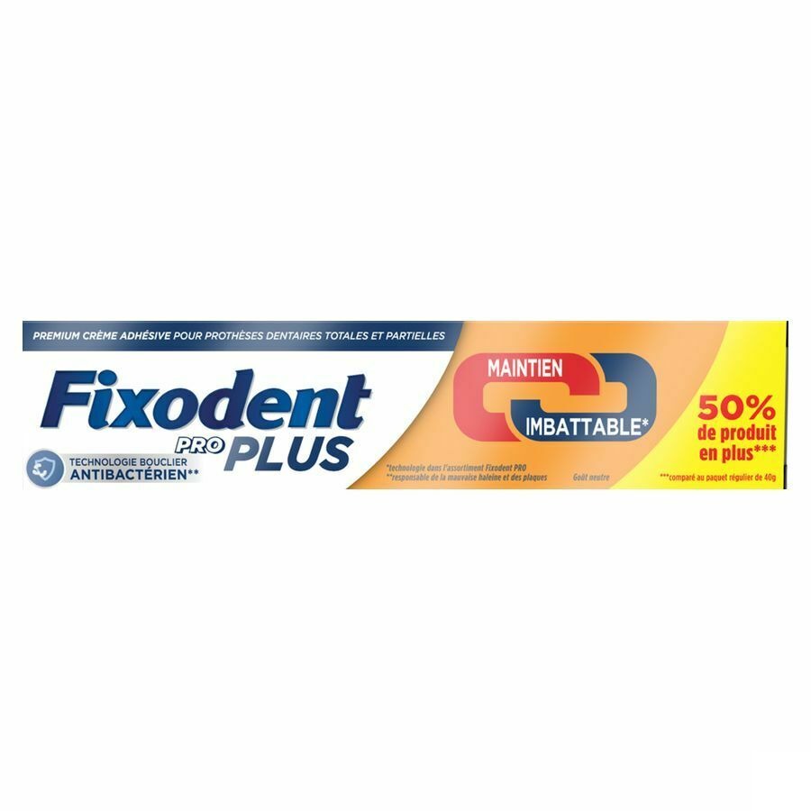 Fixodent Proplus Dual Power Tube 60g