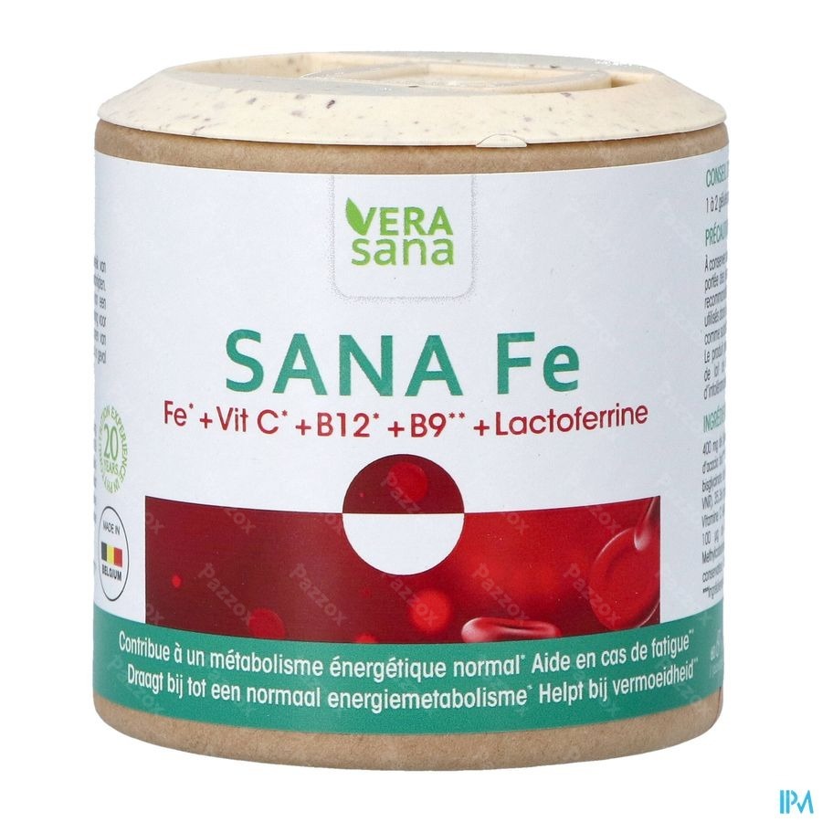 Vera Sana Fer 60 Comprimés