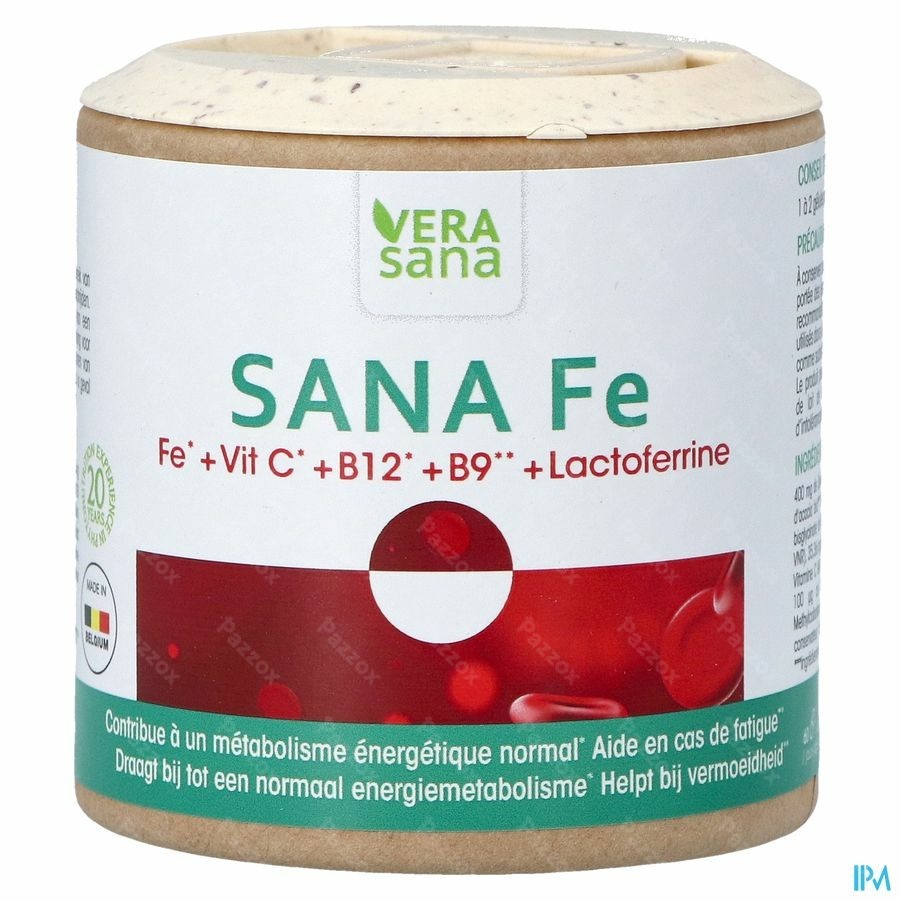 Vera Sana Fer 60 Comprimés