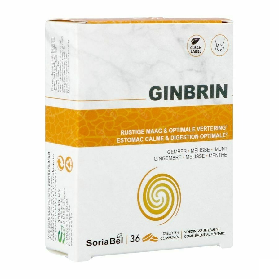 Soria Ginbrin 10mg Gingerol Comp 36