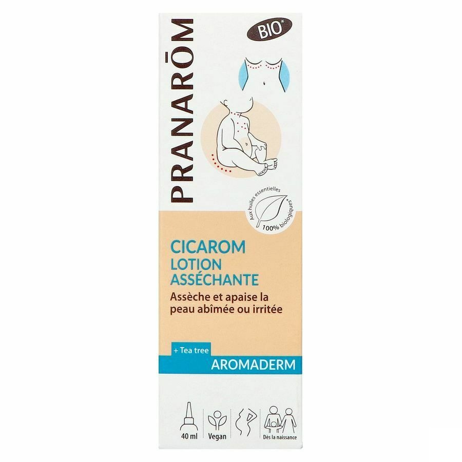 Pranarôm Aromaderm Cicarom Lotion Assechante Bio 40ml
