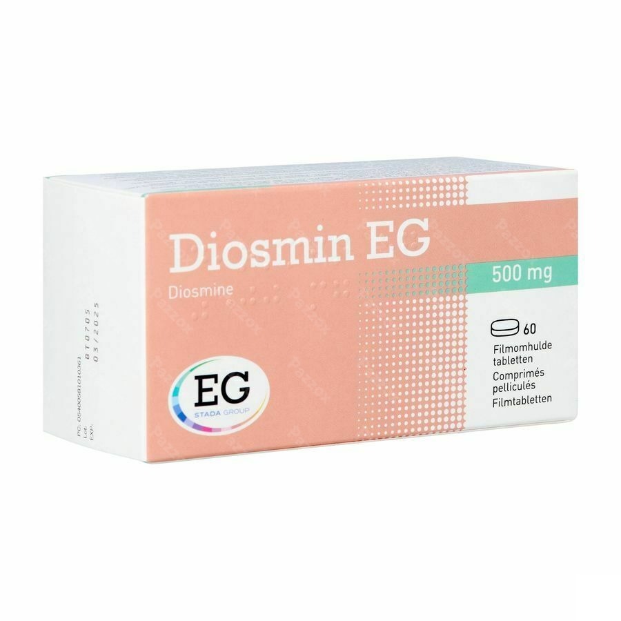 Diosmin EG 500mg 60 Comprimés