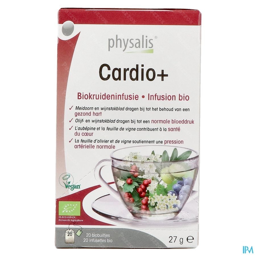 Physalis Cardio+ Infusion Bio Sach 20