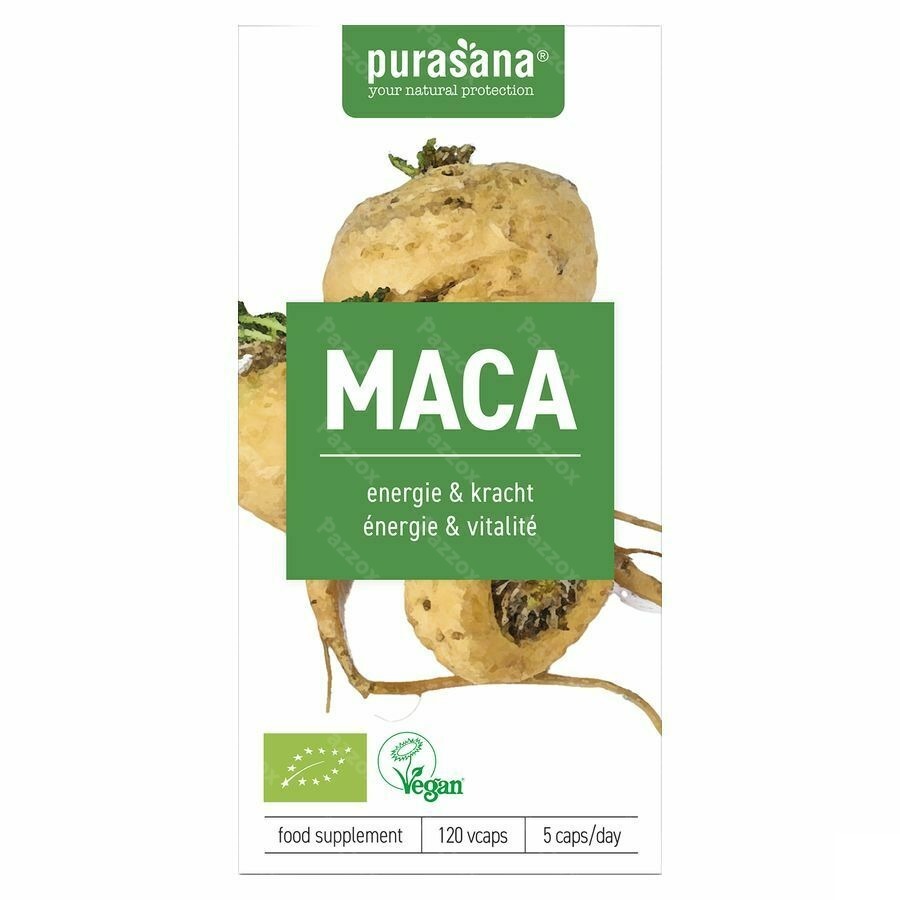 Purasana Maca Bio 120 Gélules