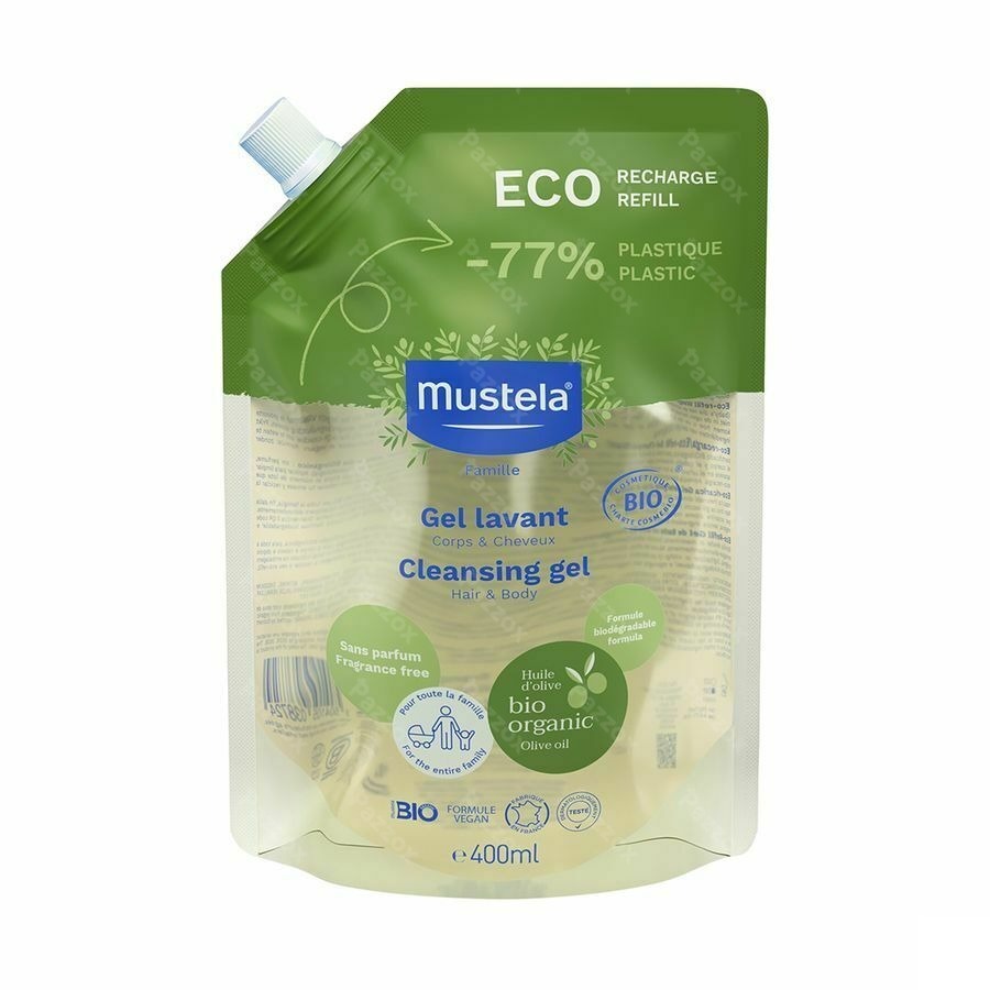 Mustela Fam Bio Gel Lavant Eco Recharge 400ml