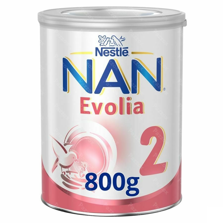 Nan Evolia 2 lait Deuxième Âge Bébé 6+ Mois 800g
