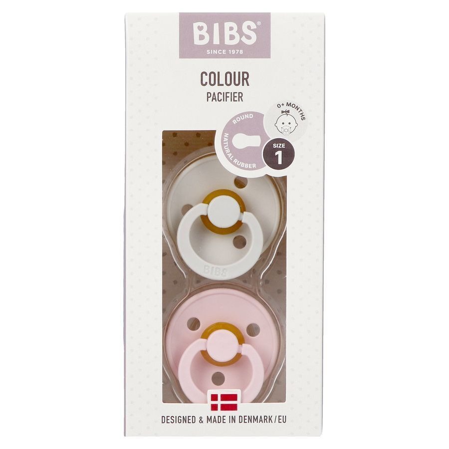 Bibs 1 Sucette Duo Haze/blossom 2