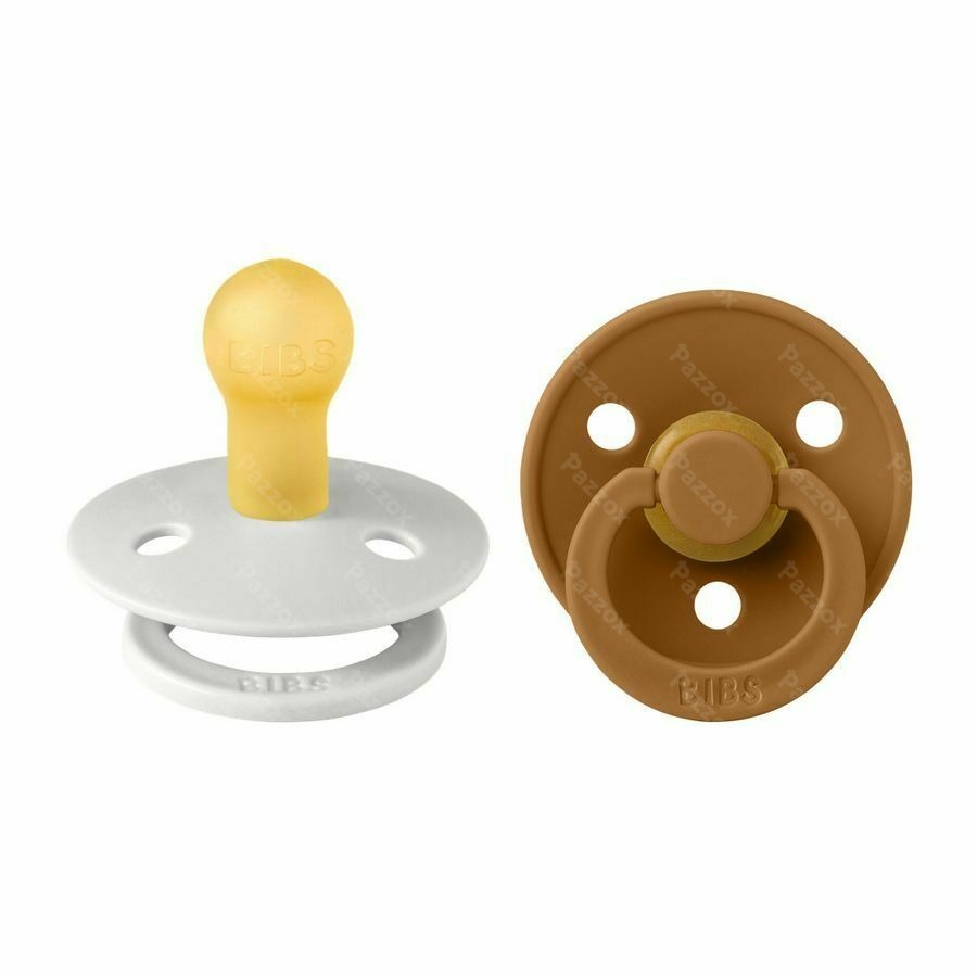 Bibs Tétine Duo Haze/Caramel 2 pièces 1+1 Gratuit